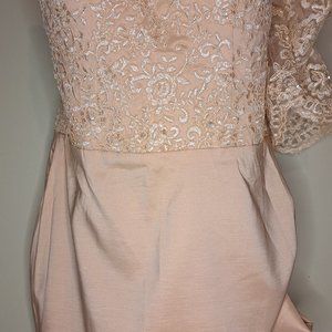 Rose Gold formal dress